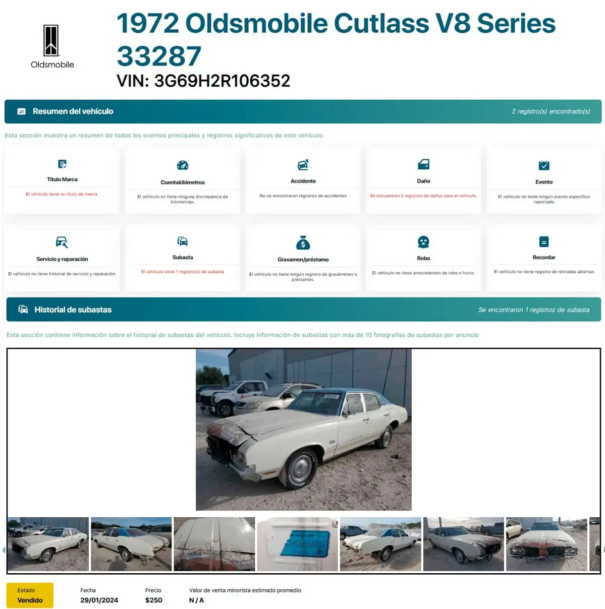 reporte-de-historial-clasico-oldsmobile-español