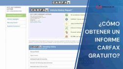 ¿Cómo obtener un informe Carfax gratuito