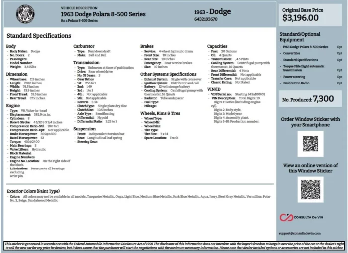 dodge-polara-build-sheet-sample