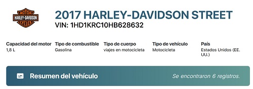 reporte de moto