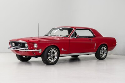 Mustang 1968 vermelho