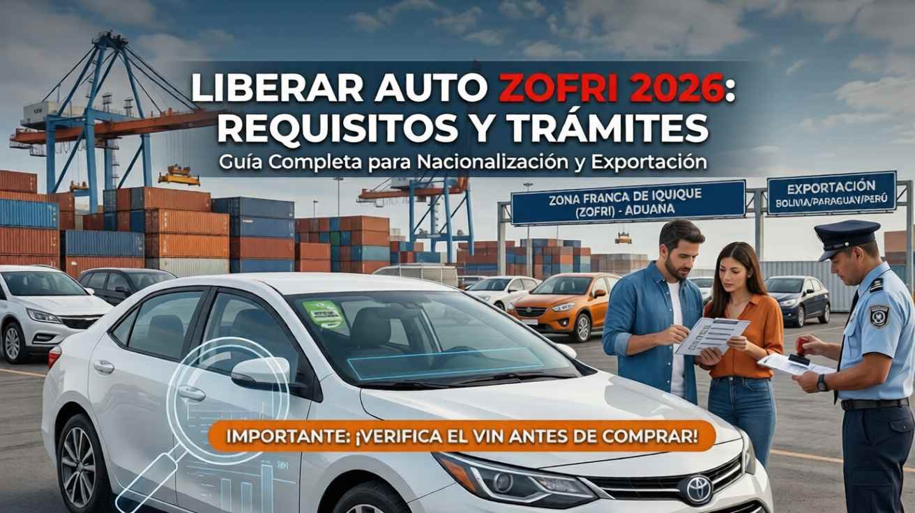 Requisitos para Liberar un Auto de ZOFRI (Guía 2026)